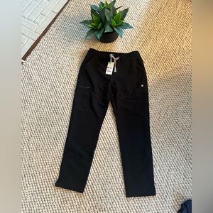 Yola straight skinny figs black small